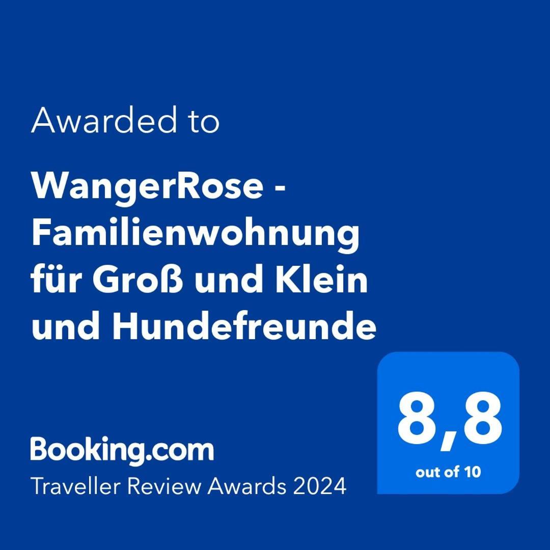 Wangerrose - Familienwohnung Fuer Gross Und Klein Und Hundefreunde Wangerooge Eksteriør billede